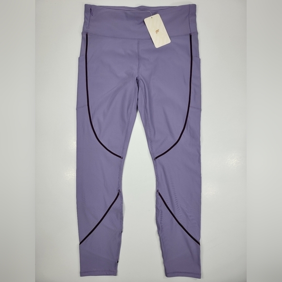 NWT Fabletics High-Waisted Cold Weather Pocket Legging Women’s XL Lavender NEW - Picture 1 of 10